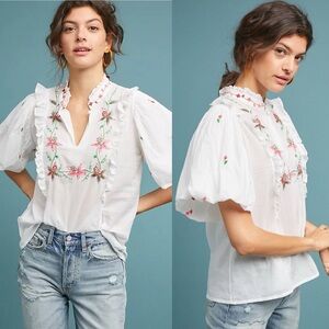 Anthropologie Banjanan Zoe Blouse